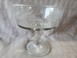 Clear Glass Compote Dish