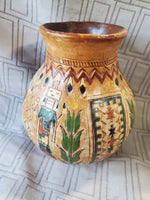 Signed Native American Pottery Vase by Irene White