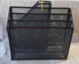 Pair of Wire Mesh Desk Organizers