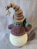 Resin Snowman Figurine
