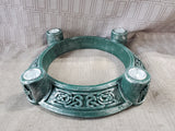 Abbey Press Resin Advent Celtic Wreath Candle Holder