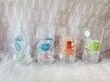 Set of 4 Pier 1 Sea Creature Acrylic Tumblers
