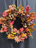 22" Autumn Wreath
