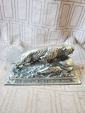 Kelley Island Lime & Transport Company Tiger Brand Metal Paperweight