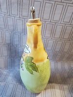 Clay Art Grape Oil Decanter