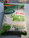 Scotts Turf Builder Starter Grass Food, 15lb unopened bag