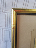 Framed Embroidered Bird Panel