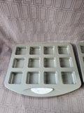 Pair of Wilton Mini Square Cake Pans