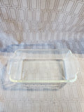 Fire-King Clear Glass Loaf Pan