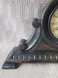 Wooden Mantle Clock WORKS