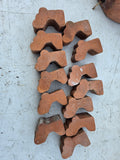 Terracotta Planter Pot Feet, 13-Pieces (two lots available, priced separately)