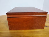 Vintage Wooden Silverware Chest Box