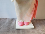 Doll in Shimmering Evening Gown with Stand