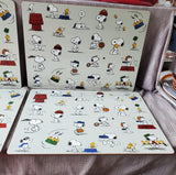 Set of 4 Pottery Barn Kids "Peanuts" Placemats