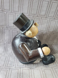 (C) Erzgebirgische Volkunst Shelf Sitting Groom Smoker