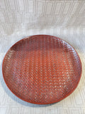 Bamboo Lacquerware Round Tray