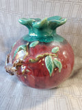 Majolica Fruit Vase