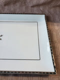 White Snowflake Platter