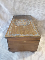 Vintage Wooden Jewelry Box