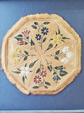 Signed Jeri L. Baird Embossed Paper Folk Art