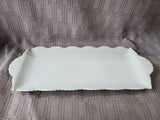 Peppertree Tabletops Scalloped Edge Serving Tray