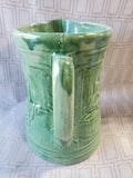 McCoy Pottery Green "Buccaneer" Tankard