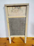 Vintage Columbus Washboard Co. Wood and Metal Washboard