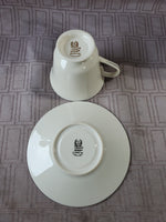 Lenox "Maywood" Teacu and Saucer (2 AVAILABLE PRICED INDIVIDUALLY AT $15 EACH)