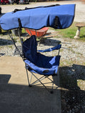 Kelsyus Folding Arm Chair w/Sun Shade