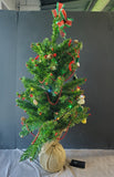 Lighted Tabletop Christmas Tree Works