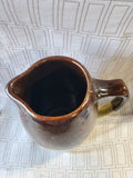 2 Toned Glazed Pottery Pitcher