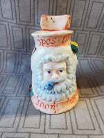 Papel Santa Candlestick Holder