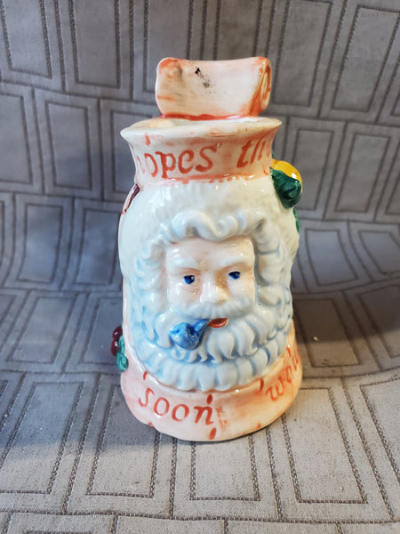 Papel Santa Candlestick Holder