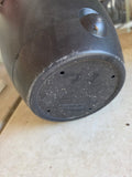 L-Black Plastic Planter w/Built-in Drainage