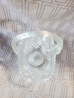 Clear Glass Basket