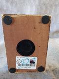 Recycled Metal Crank Wheel Folk Art Statue