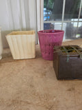 Lot of Small Planter Pots