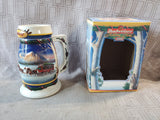 Budweiser 2000 "Holiday in the Mountains" Holiday Stein with Box