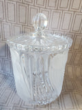 Crystal Biscuit Jar