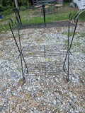 Vintage 3-Tier Wire Shelf Unit w/Scroll Accents