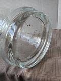 Tall Clear Glass Vase