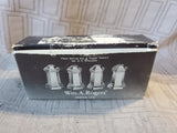 Pair of Wm.A.Rogers Silverplate Salt and Pepper Shakers