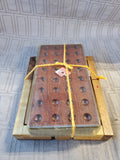 Pair of Traveling Wooden Board Games