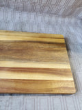 Wooden Heart Shaped Cutout Handle Cutting Board