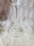 Set of 4 Clear Martini Glasses