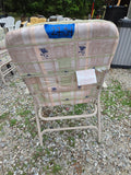 Folding Lawn Chair w/Fabric Seat (three available, priced separately)