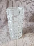 Pair of Clear Glass Bud Vases