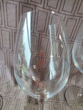Set of 4 Luigi Bormioli Crystal Wine Glasses