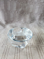 Etched Crystal Paperweight