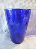 Cobalt Blue Glass Vase